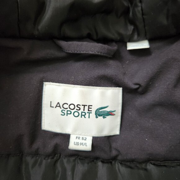 Lacoste Lacoste SPORT Pockets Bicolour Canvas Rain Parka - Picture 5 of 12